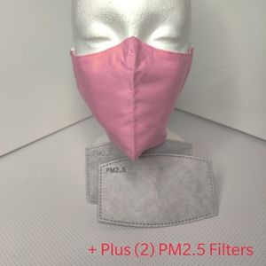 Reusable and Washable Cotton Mask with Filter Inse